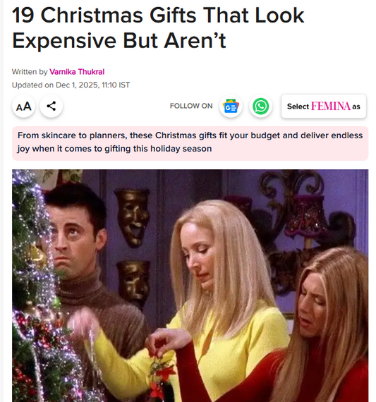 Femina: 19 Christmas Gifts That Look Expensive But Aren’t