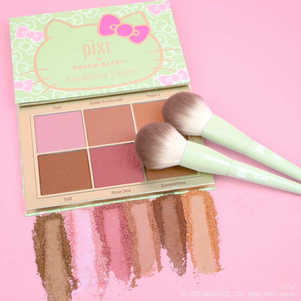 Pixi + Hello Kitty AnyWhere Palette with Brushes