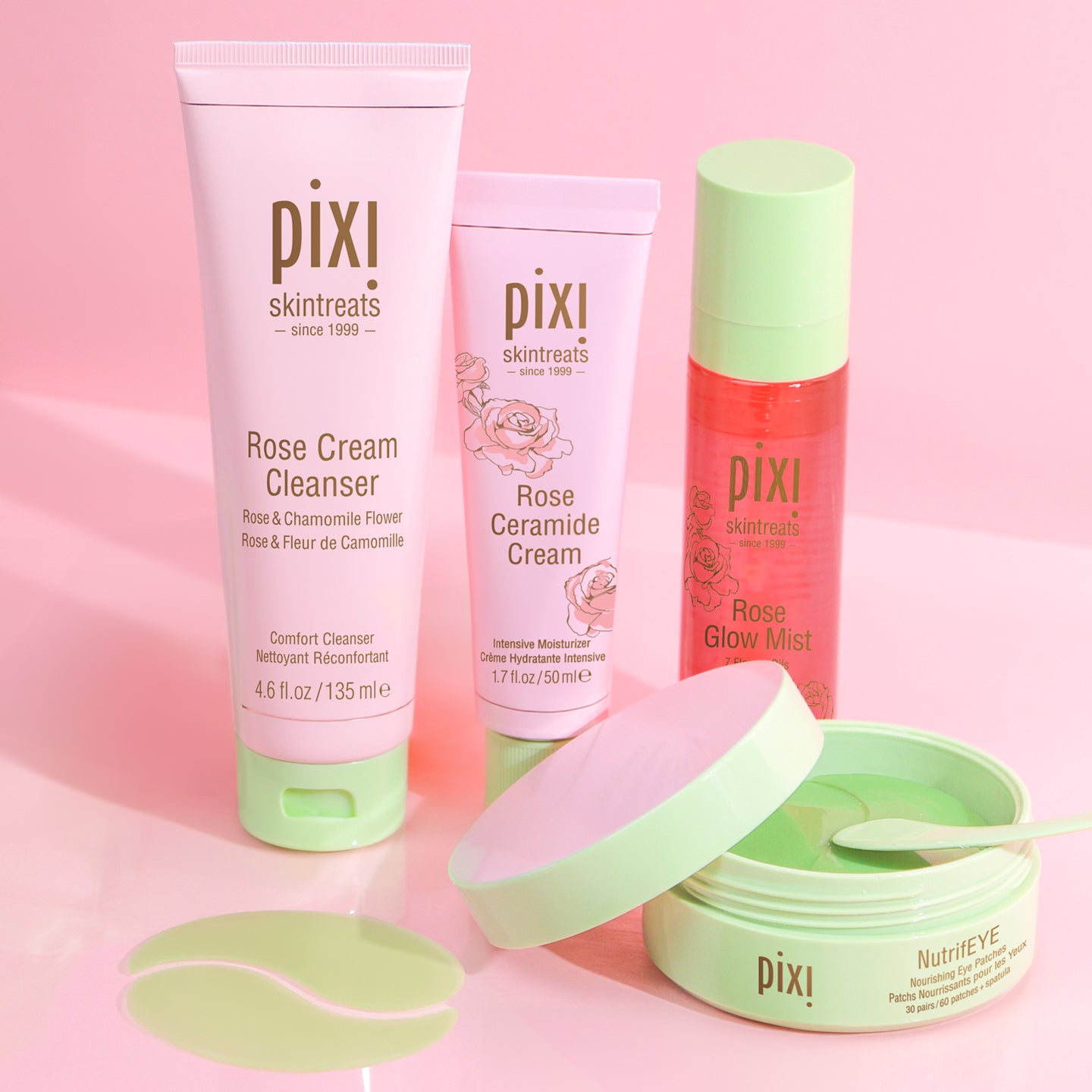 Rose-Infused Skincare - Glow Mist, Tonic & More | Pixi Beauty