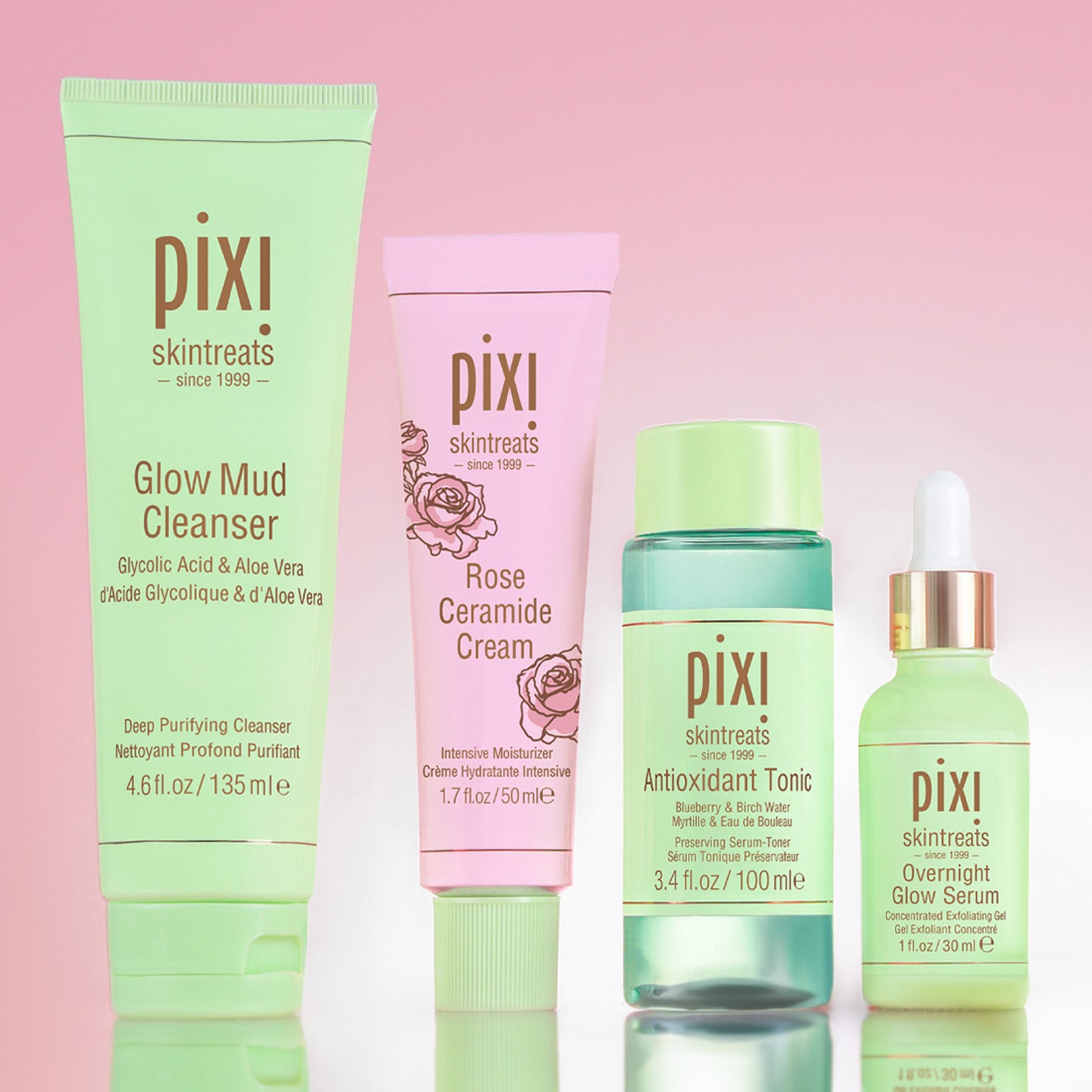 Rose-Infused Skincare - Glow Mist, Tonic & More | Pixi Beauty