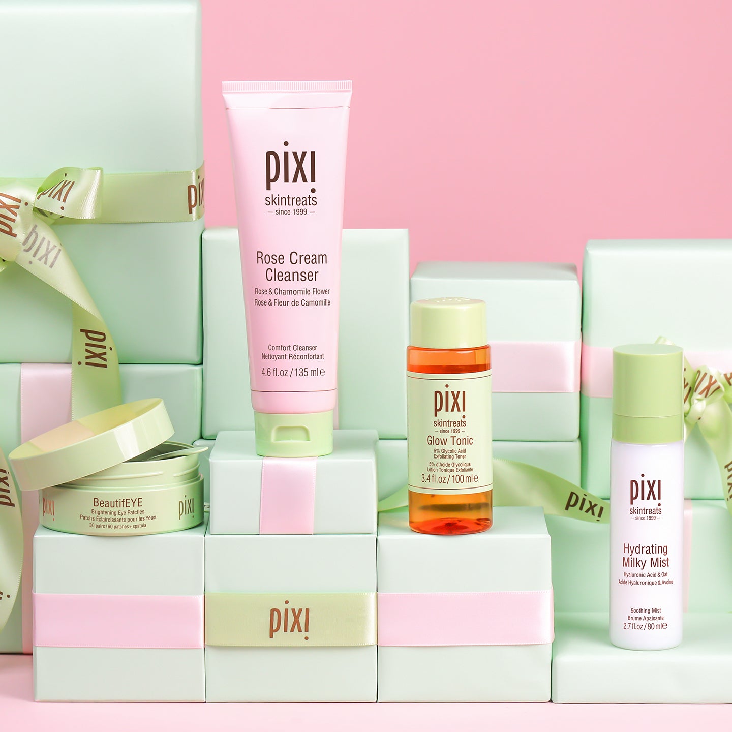 Rose-Infused Skincare - Glow Mist, Tonic & More | Pixi Beauty