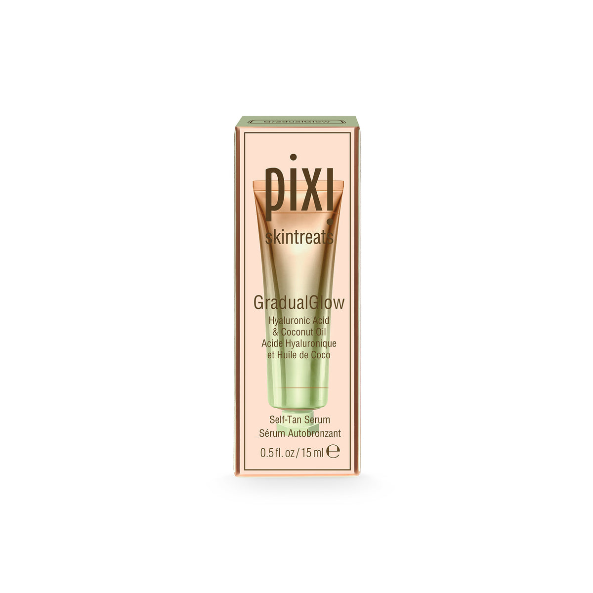 Pixi GradualGlow petite size front of box view