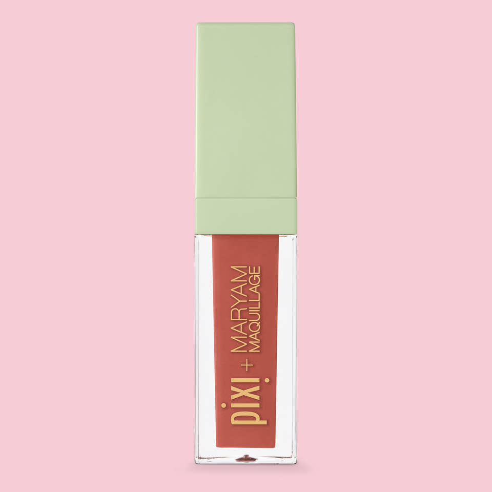 Pixi + Maryam Maquillage MatteLast Liquid Lip Siesta Peach closed product view 2